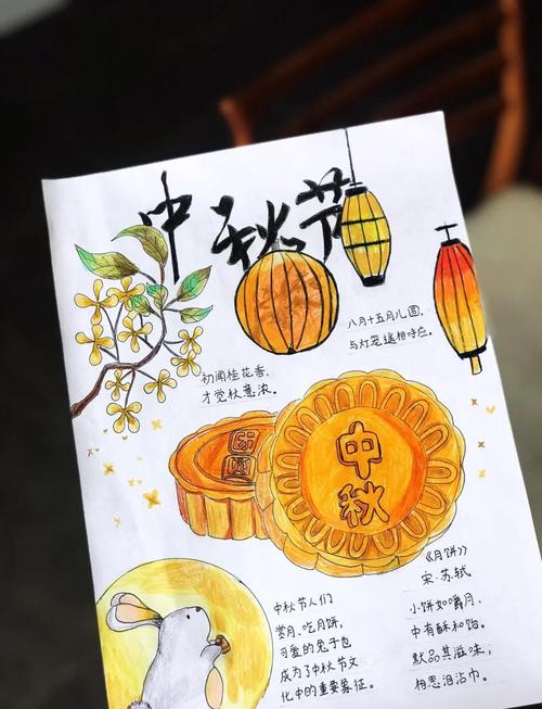 关于中秋的美术画画作品可以打印的 关于中秋的美术画画作品可以打印的